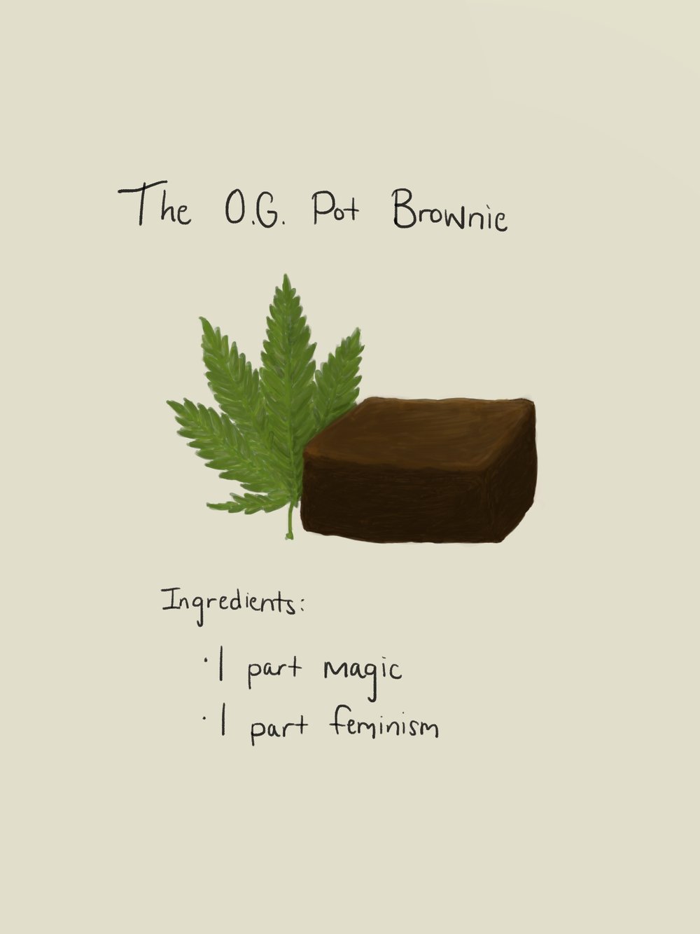 1000x1333 Medicated Brownie Recipe Homage To A Feminist Icon Cannabis