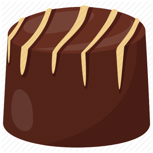 512x512 Brownie, Buttercream Candy, Chocolate Candy, Chocolate Toffee