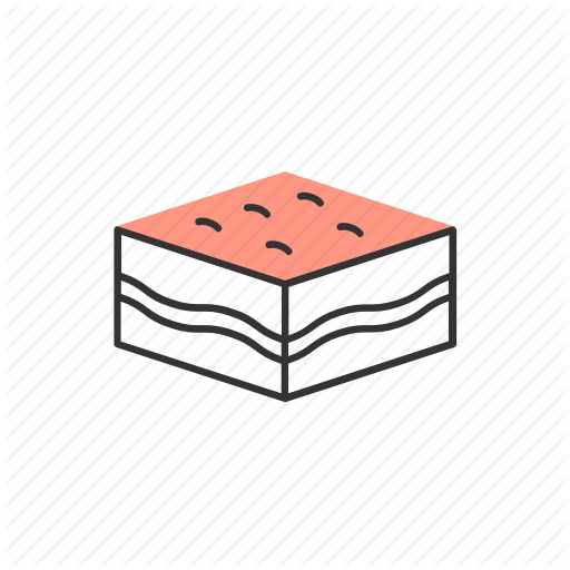 512x512 Brownie, Cake, Dessert, Food, Pastry, Sugar, Sweet Icon