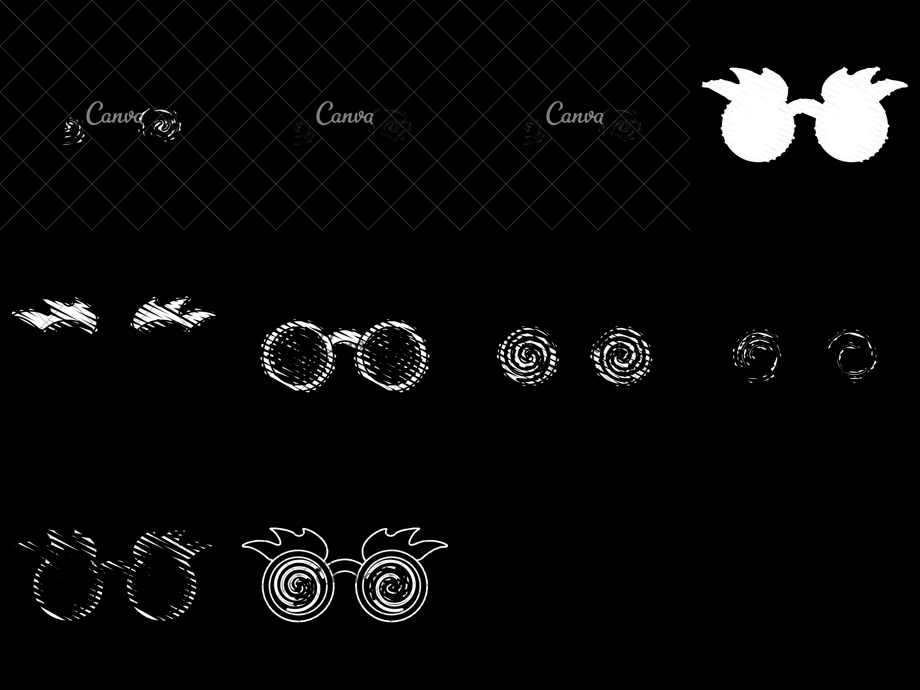 3200x2400 Crazy Glasses With Brows Icon