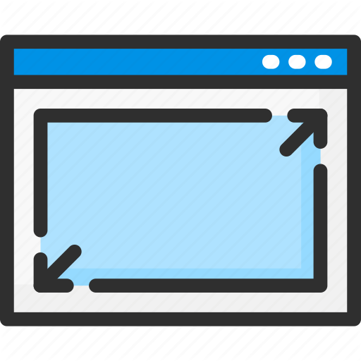 512x512 Browser, Content, Layout, Page, Size, Web, Website Icon