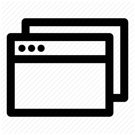 512x512 Browser, New Browser Window, New Window Icon