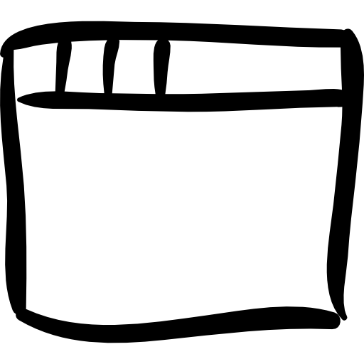 512x512 Browser Window Sketch Icons Free Download