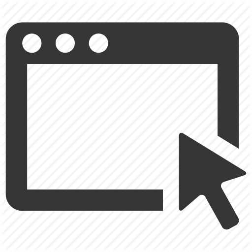 512x512 Application, Arrow, Browser, Computer, Window Icon