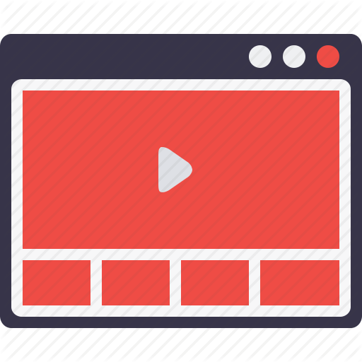 512x512 Application, Browser, Page, Site, Video, Window Icon