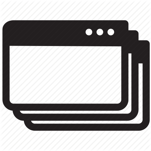 512x512 Browser, Internet, Stack, Web, Windows Icon