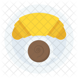 256x256 Brunch Icon Of Flat Style