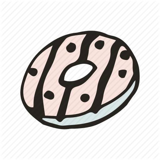512x512 Bakery, Bread, Breakfast, Brunch, Dessert, Donut, Food Icon