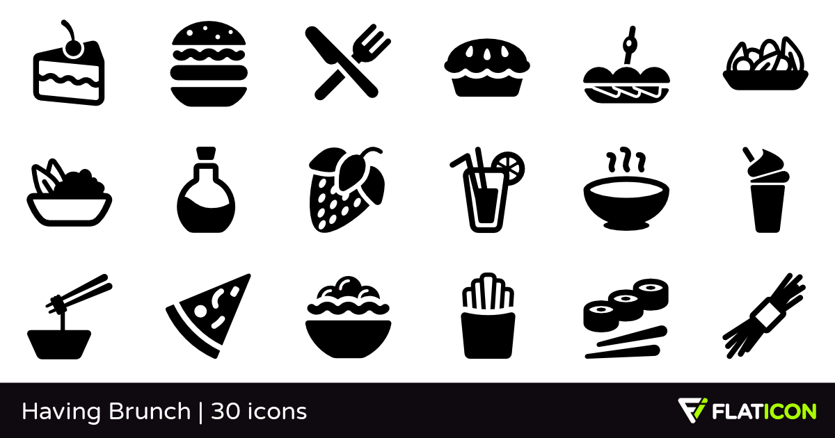 1200x630 Having Brunch Free Icons