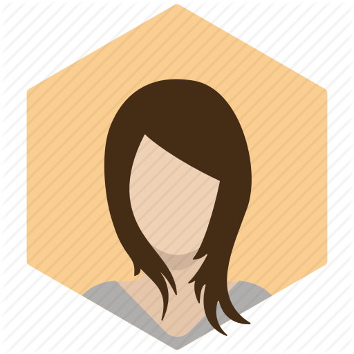 512x512 Avatar, Brunette, Female, Portrait, Profile, Sporty, Woman Icon