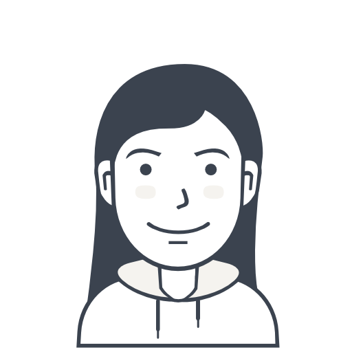 512x512 Woman, Girl, Long Hair, Brunette, Person, User Icon Free Of User