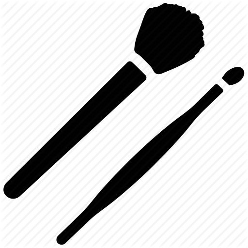 512x512 Brushes, Cosmetic, Makeup, Makeup Brush Icon