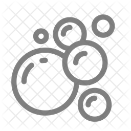 256x256 Water Bubble Icon Of Line Style