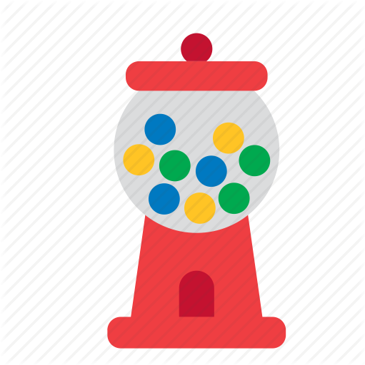 511x512 Bubble, Bubblegum, Game, Gum, Kids, Machine, Toy Icon