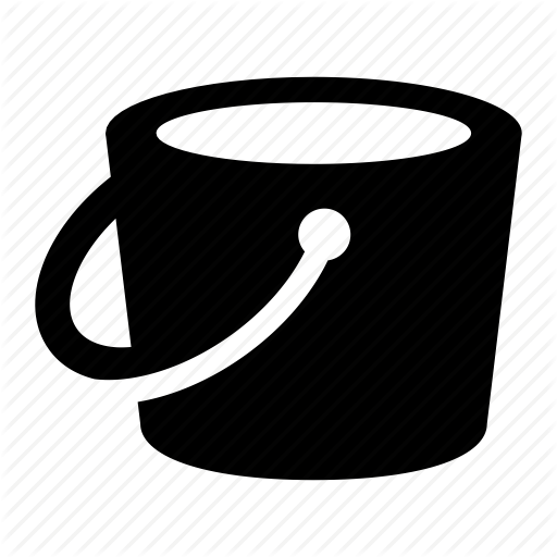 512x512 Bucket, Design, Fill, Tool Icon