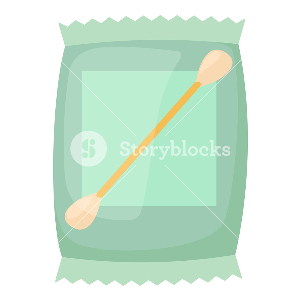 1000x1000 Cotton Bud Icon Cartoon Illustration Of Cotton Bud Vector Icon