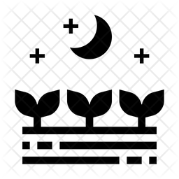 256x256 Bud Icon Of Glyph Style