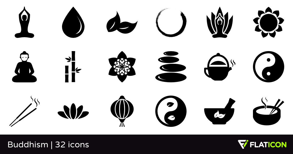 1200x630 Buddhism Free Icons