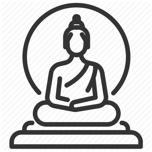 512x512 Asian, Buddha, Buddhist, Statue, Th Thailand Icon