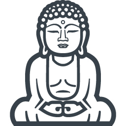 256x256 Big Buddha Free Icon Free Icon Rainbow Over Royalty