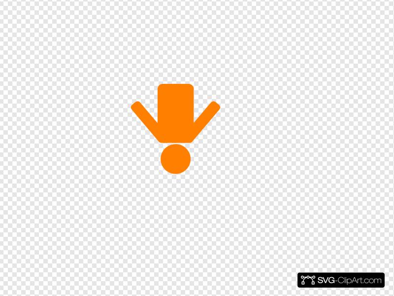 800x600 Orange Buddy Icon Clip Art, Icon