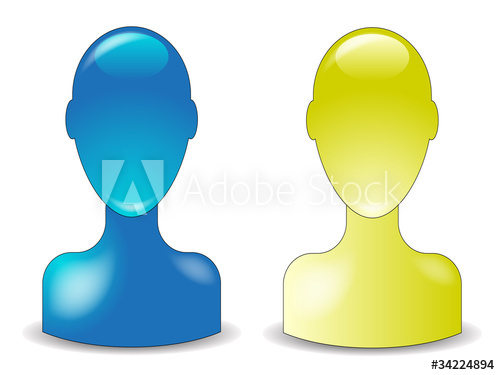 500x375 Blue And Yellow Buddy Icon