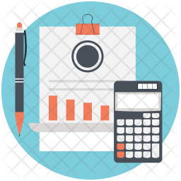 256x256 Budget Icon Of Flat Style