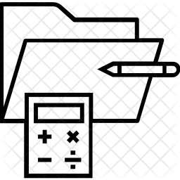 256x256 Budget Planning Icon Of Line Style