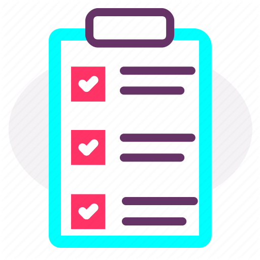 512x512 Budget Plan, Business Report, Checklist, Planning, Requirement