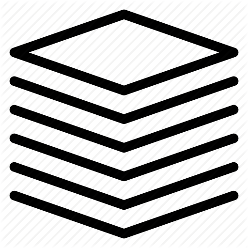 512x512 Buffer, Design, Layer, Overlay Icon