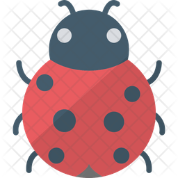 256x256 Bug Icon Of Flat Style