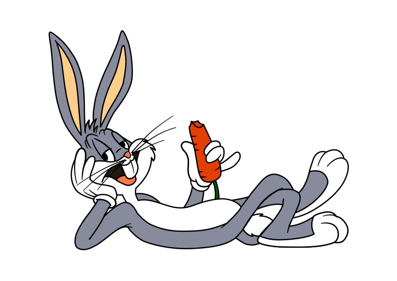 Bugs Bunny Vector 800x566 Bugs Bunny Vector