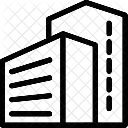 Building Icon Of Line Style 256x256 Building Icon Of Line Style