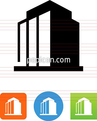 Office Building Icon 400x498 Office Building Icon