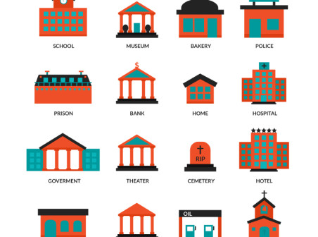 452x336 Public Building Icon Vector Material Icons Free Public