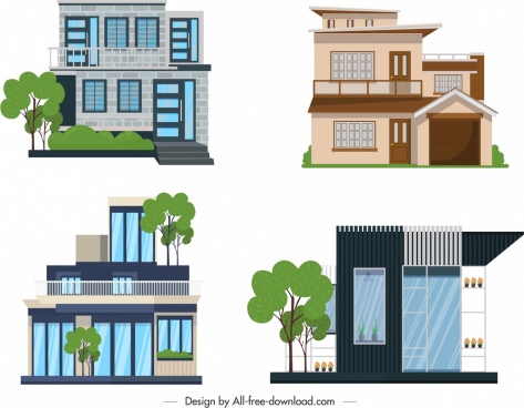 473x368 Building Icon Vector Free Vector Download
