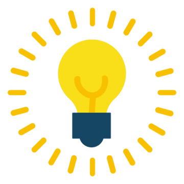 360x360 Light Bulb Icon Png Light Bulb Icon
