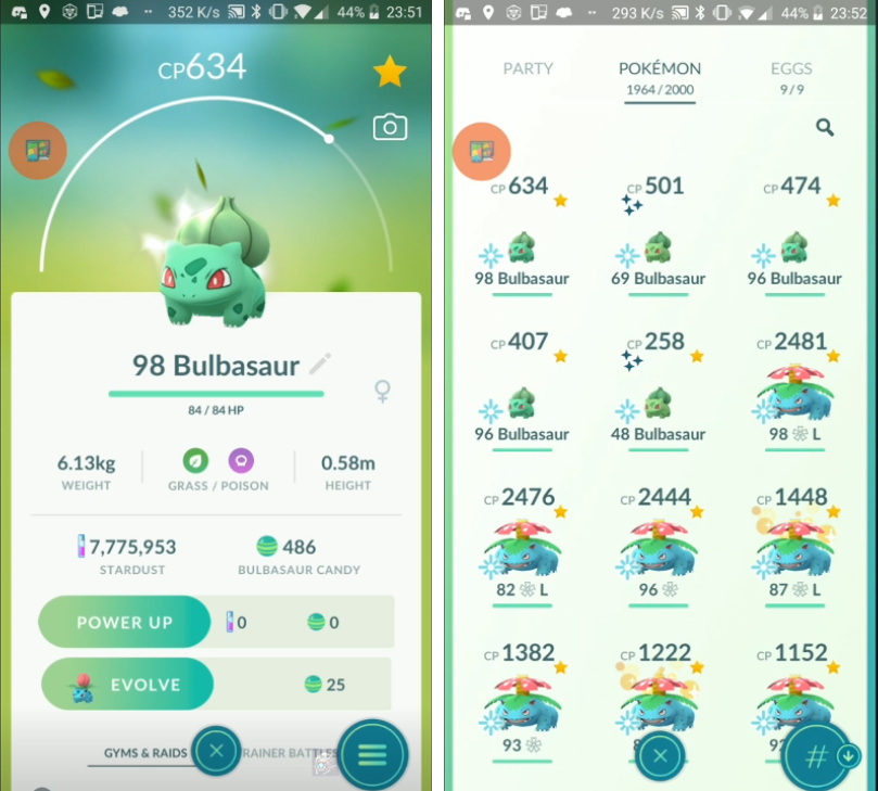 809x729 Purified Bulbasaur And Purified Icon Thesilphroad
