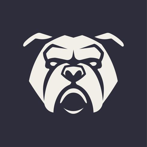 490x490 Bulldog Mascot Vector Icon