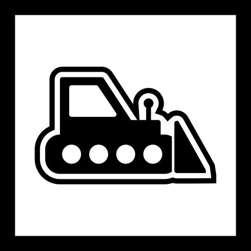 490x490 Bulldozer Icon Design