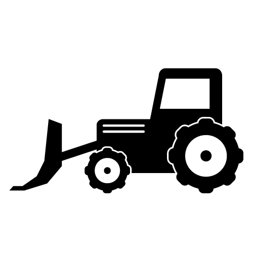 500x500 Size Bulldozer Icon
