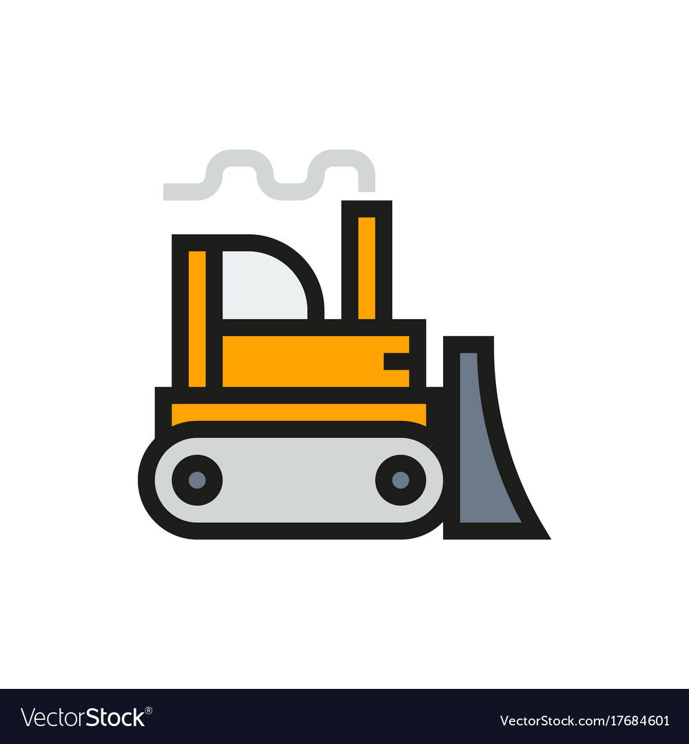 1000x1080 Bulldozer Icon