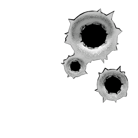 480x480 Best Free Bullet Holes Png Image