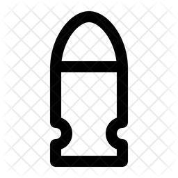 256x256 Bullet Icon Of Line Style