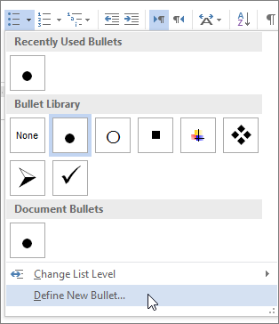 314x364 Create Custom Bullets With Pictures Or Symbols