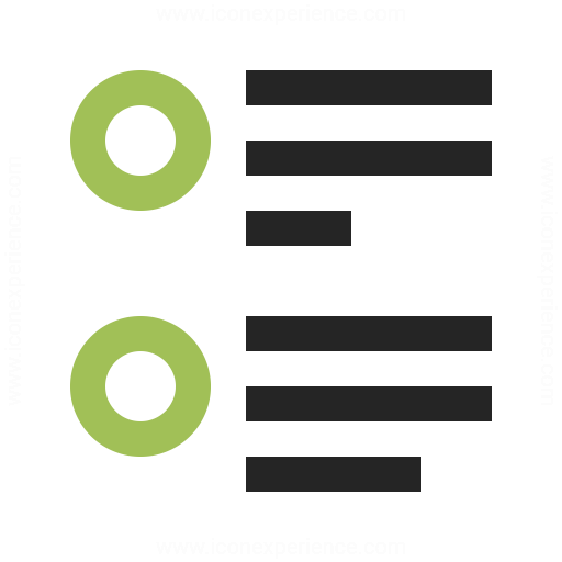 512x512 List Style Bullets Icon Iconexperience