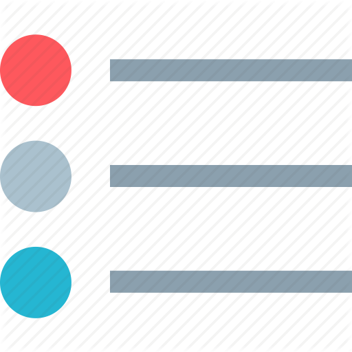 512x512 Bullet, List, Points, Text Icon