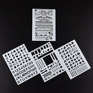 300x300 Bullet Journal Stencils Set