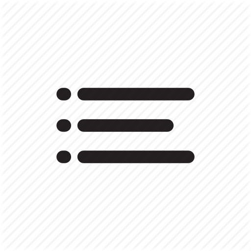 512x512 Bullet Points, Itemised List, Items, Lists, Numbered Lists