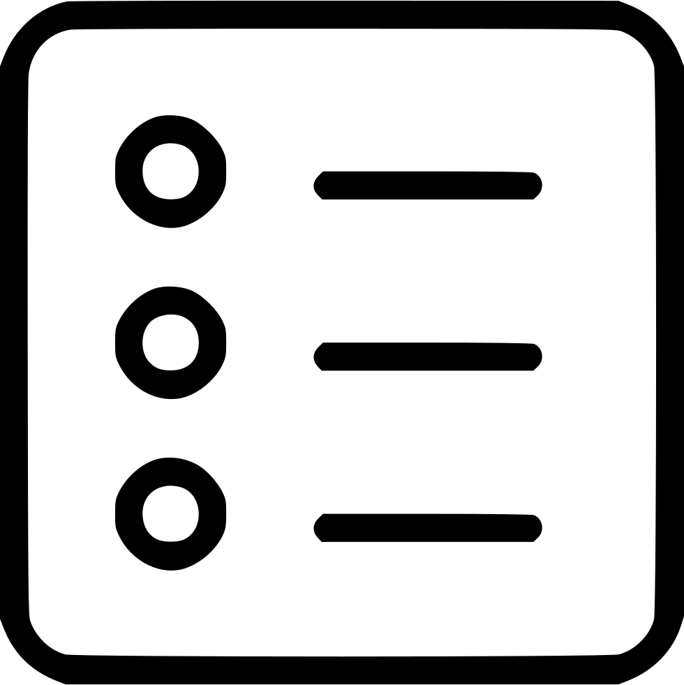 980x982 Hd Bullet List View Comments